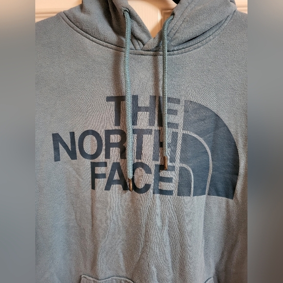 The North Face Men's Slate Blue Hoodie Size M - Picture 3 of 4